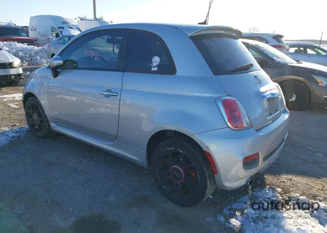 2012 Fiat 500 Sport из США, поврежденный, VIN 3C3CFFBR3CT110286